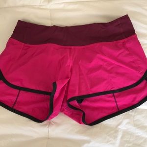 Lululemon running shorts